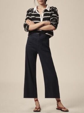 Anthropologie Black
Colette Wide-Leg Pants